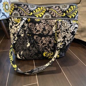 Large Vera Bradley shoulder tote